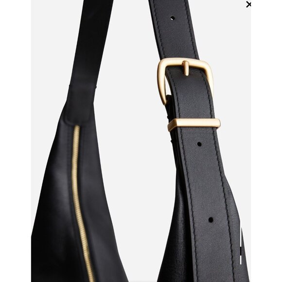 Madewell The Essential Curve Shoulder Bag Leather Casual Adjustable - Picture 5 of 9